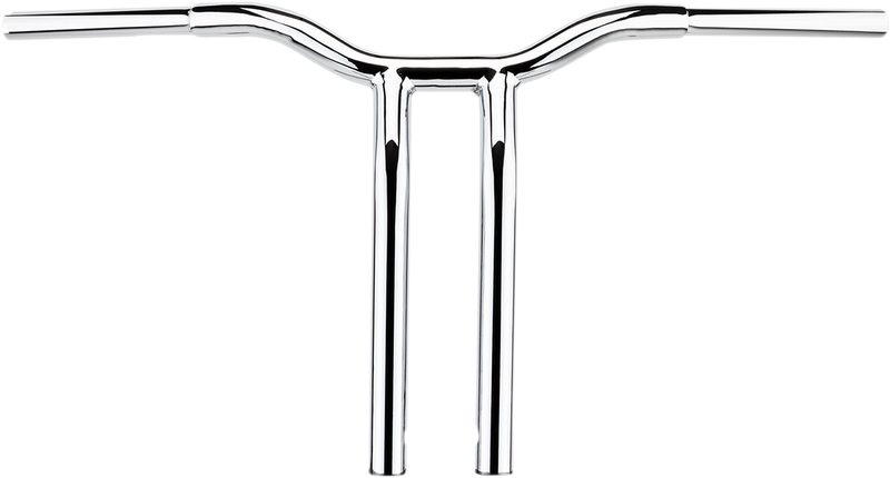 LA CHOPPERS Handlebar - Kage Fighter - One Piece - Bent - 12" - Chrome - LA-7338-12