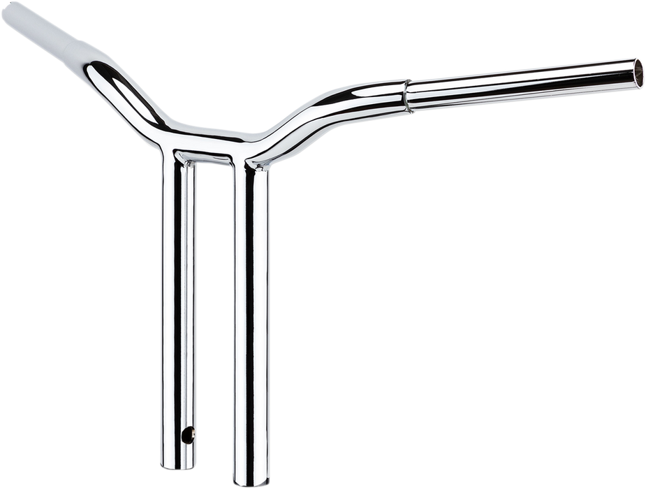 LA CHOPPERS Handlebar - Kage Fighter - One Piece - 10" - Chrome LA-7337-10