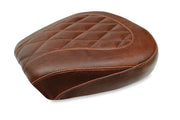 MUSTANG Wide Tripper Rear Seat - Brown - Harley-Davidson FL 2008+ Diamond 76723 - PartsOutlet.com.au