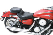 MUSTANG Wide Vintage Meanstreak Seat - Kawasaki Vulcan 1500 2002-2008 - Suzuki 2004-2005 - 75851 - PartsOutlet.com.au