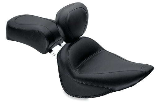 MUSTANG Vintage Solo Seat - Harley-Davidson Heritage 2000-2006 - Softail 75086 - PartsOutlet.com.au