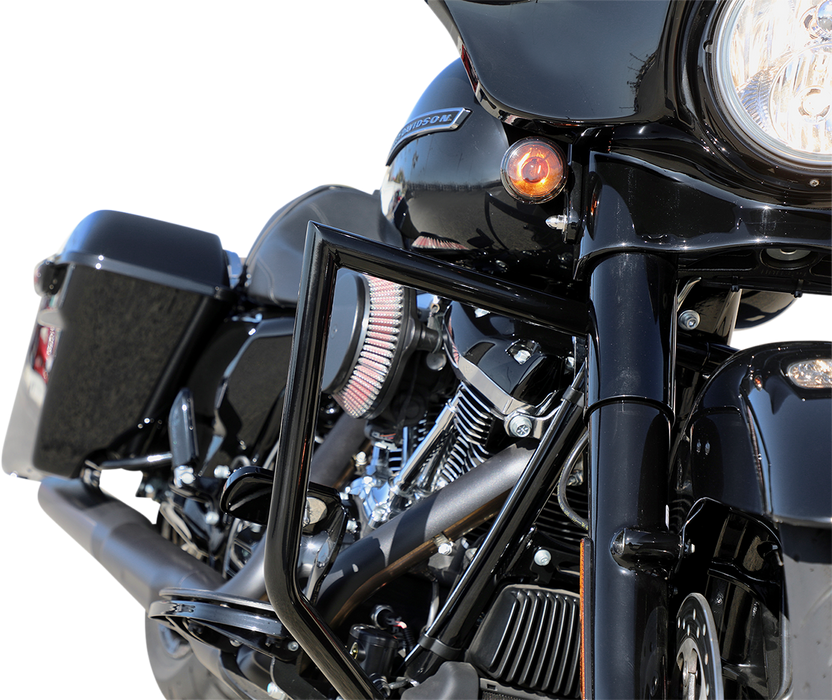 LA CHOPPERS Twin Peaks Engine Guard (Black) - LA-7100-00B - PartsOutlet.com.au