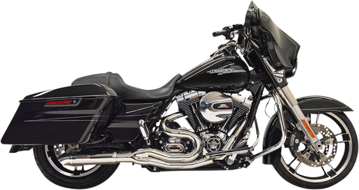 BASSANI XHAUST Road Rage 2:1 Hot Rod Turnout for 2007-2016 Bagger Megaphone Muffler- Chrome 1F68C - PartsOutlet.com.au