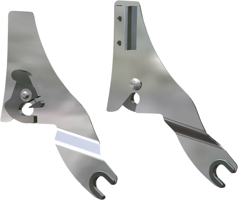 DRAG SPECIALTIES Quick Release Sissy Bar Side Plate - Chrome 50263770 - PartsOutlet.com.au