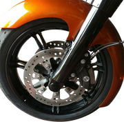 KLOCK WERKS Axle - Flush Mount - Front - Harley-Davidson '07-'23 - Black - 25 mm KWS-01-0610 - PartsOutlet.com.au