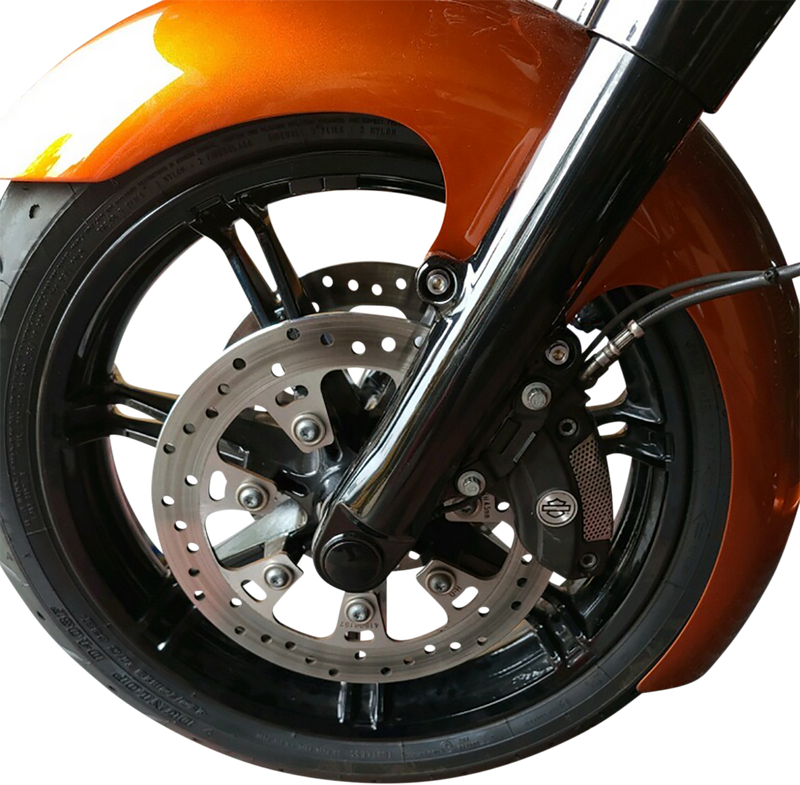 KLOCK WERKS Axle - Flush Mount - Front - Harley-Davidson '07-'23 - Black - 25 mm KWS-01-0610 - PartsOutlet.com.au