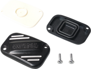 DRAG SPECIALTIES Master Cylinder Cover - Harley-Davidson 2015-2024 - Black 78151 - PartsOutlet.com.au