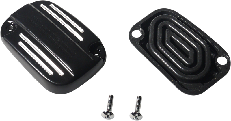 DRAG SPECIALTIES Master Cylinder Cover - Harley-Davidson 2006-2024 - Black 78152 - PartsOutlet.com.au