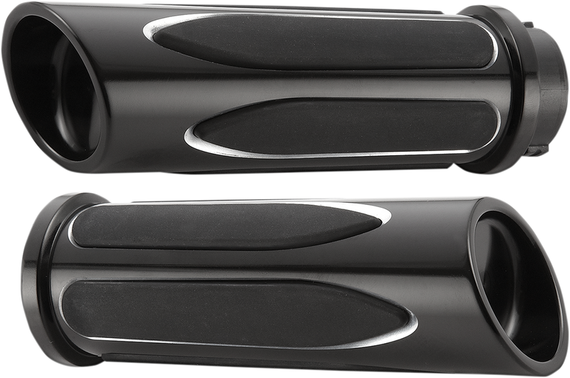 ARLEN NESS DEEP CUT® COMFORT GRIPS, BLACK - FLY-BY-WIRE (FBW) - 07-053 - PartsOutlet.com.au
