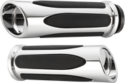 ARLEN NESS DEEP CUT® COMFORT GRIPS, CHROME - FLY-BY-WIRE (FBW) - 07-052 - PartsOutlet.com.au