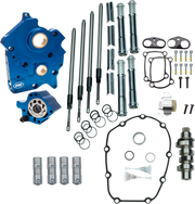 S&S CYCLE Chain Drive 475C Cam Chest Kit with Chrome Pushrod Tubes for Oil Cooled 2017-up M8 Models 310-1004B - PartsOutlet.com.au