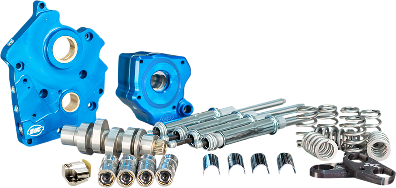 S&S CYCLE Chain Drive 540C Cam Chest kit with Chrome Pushrod Tubes for Water Cooled 2017-up M8 Models 310-1116A - PartsOutlet.com.au