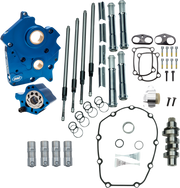 S&S CYCLE Chain Drive 465C Cam Chest Kit with Chrome Pushrod Tubes for Oil Cooled 2017-up M8 Models 310-1003B - PartsOutlet.com.au