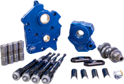 S&S CYCLE Chain Drive 465C Cam Chest Kit with Black Pushrod Tubes for Oil Cooled 2017-up M8 Models 310-1011B - PartsOutlet.com.au