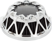 ARLEN NESS CROSSFIRE AIR CLEANER, CHROME - 91-up XL SPORTSTER - 600-051 - PartsOutlet.com.au