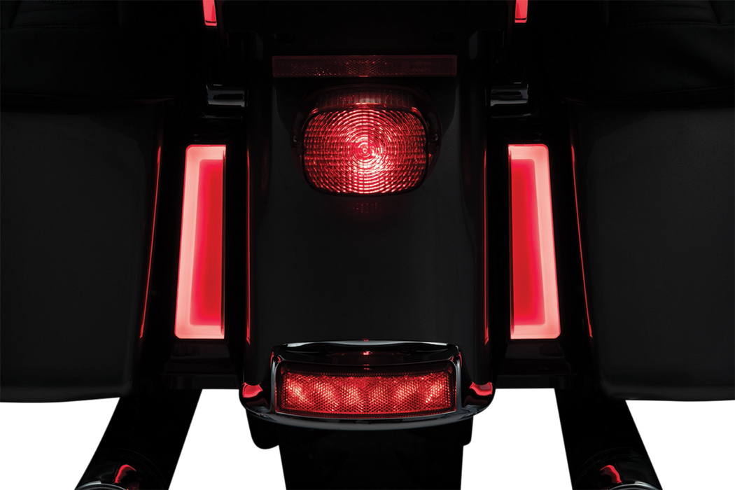KURYAKYN LED Saddlebag Insert - Harley-Davidson 2014-2021 - Black 2901