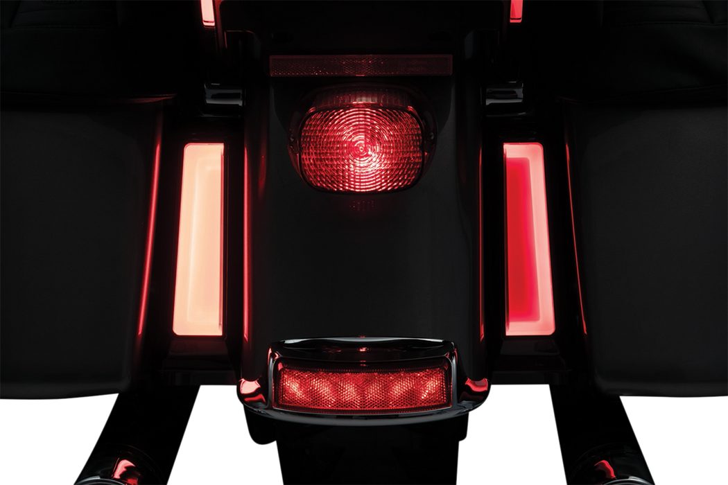 KURYAKYN LED Saddlebag Insert - Harley-Davidson 2014-2021 - Black 2901