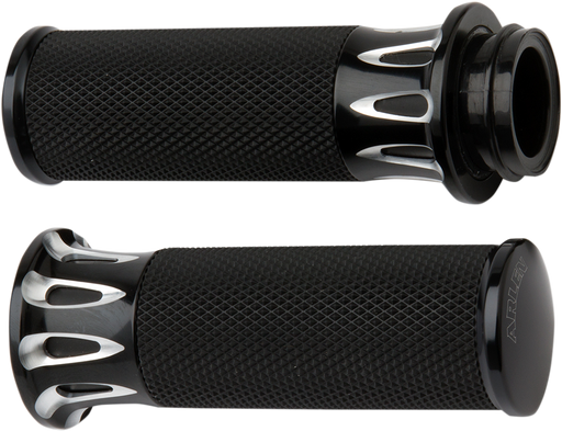 ARLEN NESS DEEP CUT® FUSION GRIPS, BLACK - CABLE - 07-317 - PartsOutlet.com.au