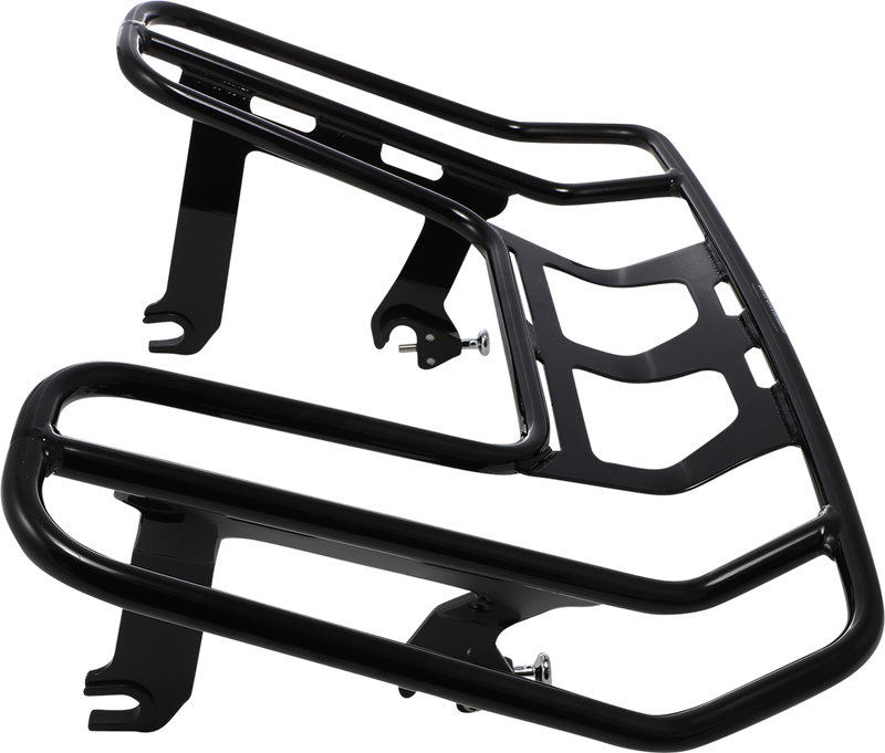 COBRA Detachable Wrap Around Rack - Black - '09-'21 FLH 602-2640B - PartsOutlet.com.au