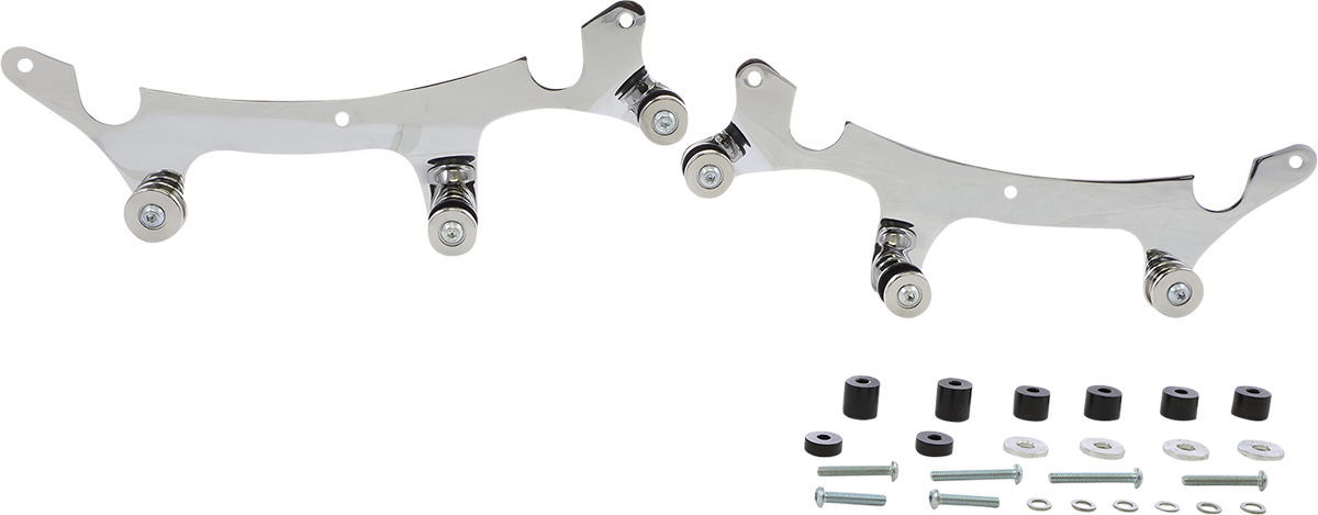 COBRA Backrest Mount - Chrome - '14-'20 Chieftain 502-2100 - PartsOutlet.com.au