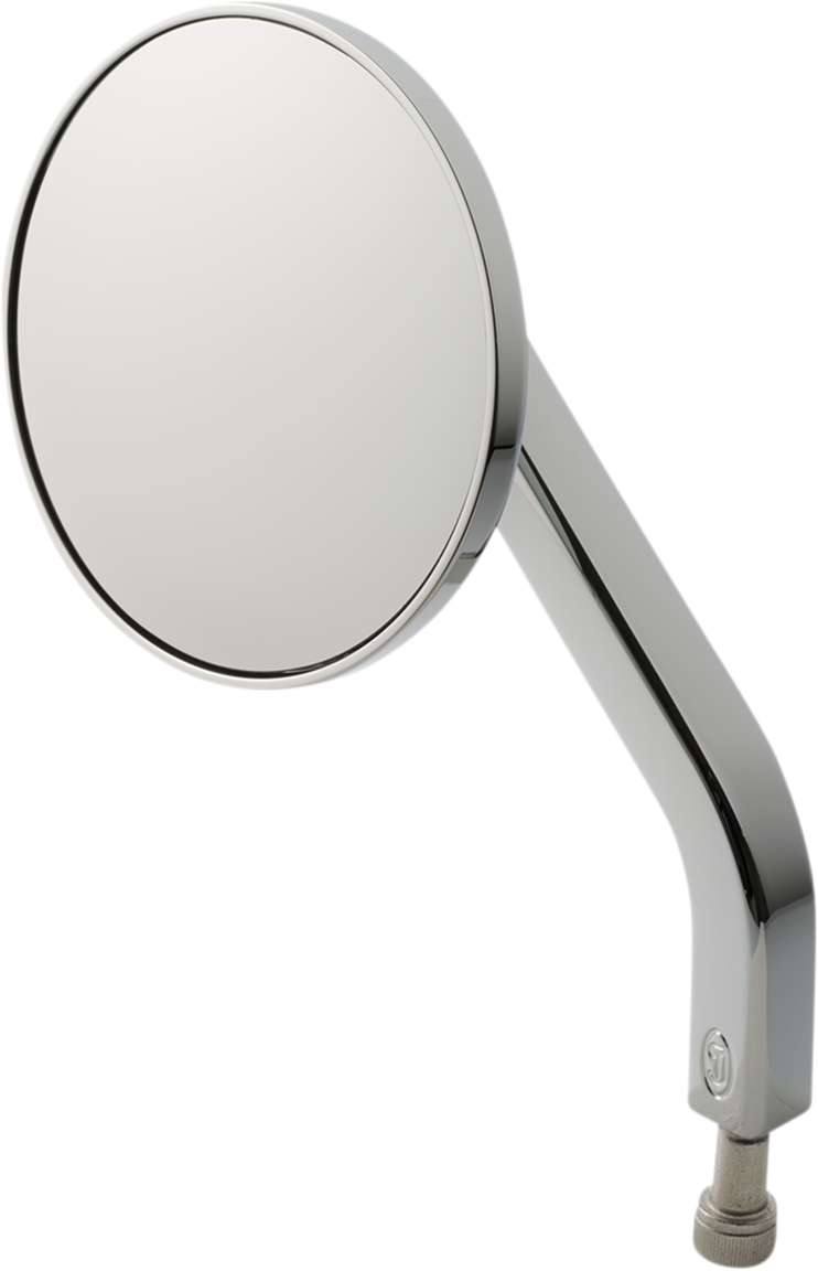 JOKER MACHINE No. 7 Solid 3-1/4" Round Mirror - Chrome - Left - 03-051-3L