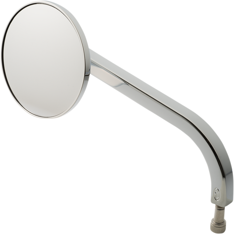 JOKER MACHINE No. 7 Standard 3-1/4" Round Mirror - Chrome - Left - 03-050-3L
