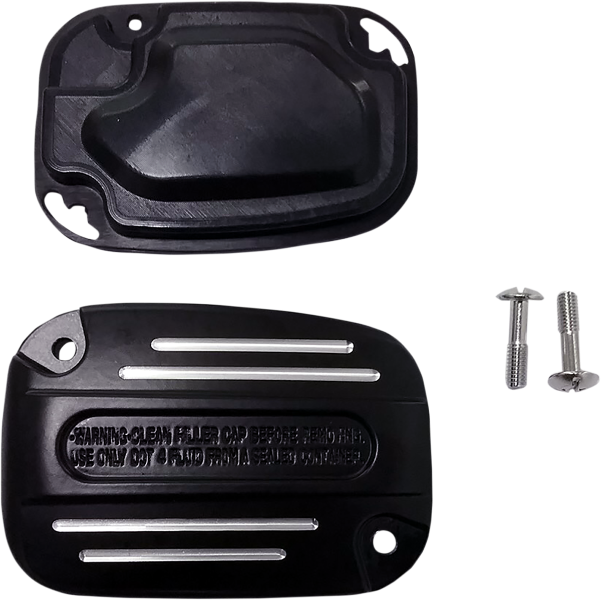 DRAG SPECIALTIES Master Cylinder Cover - Clutch - Harley-Davidson 2017-2020 - Black 78577 - PartsOutlet.com.au