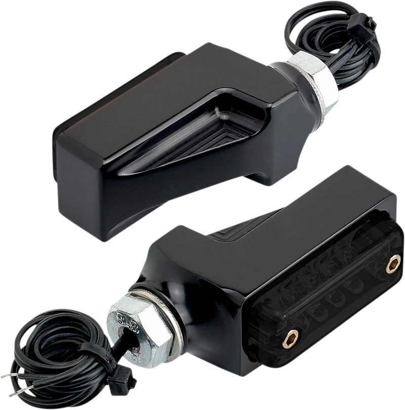 JOKER MACHINE Turn Signal - Amber - Black 05-311-1A - PartsOutlet.com.au