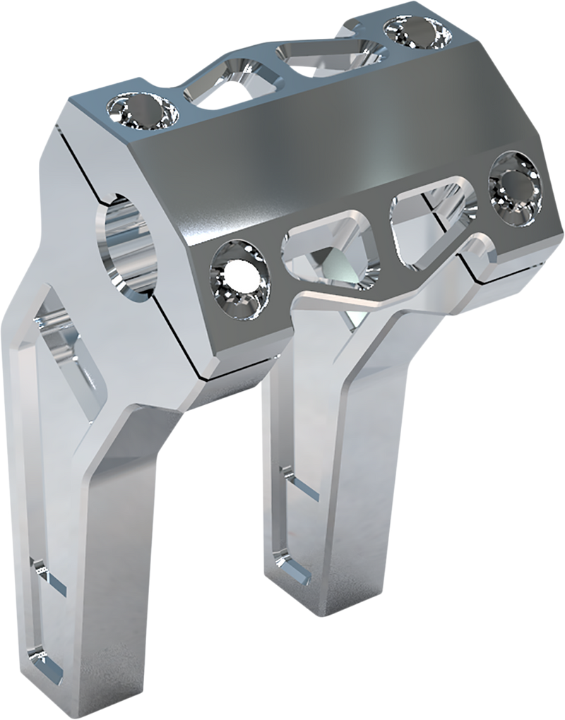 LA CHOPPERS Risers - Pullback - 6" - Raw - LA-7471-06R