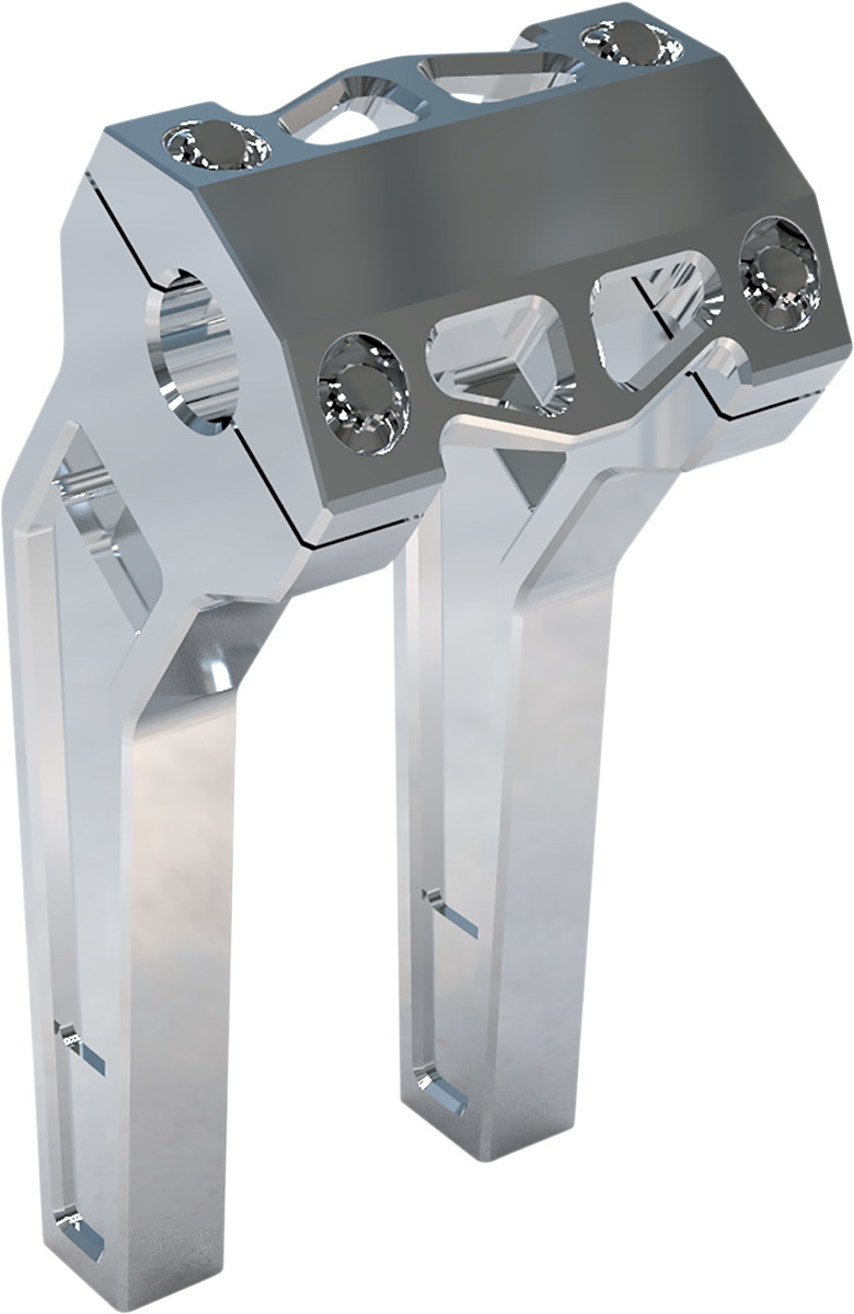 LA CHOPPERS Risers - Pullback - 8" - Raw - LA-7471-08R