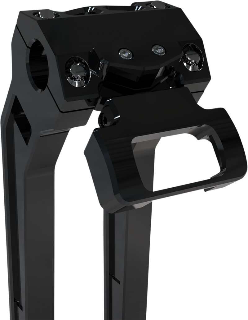 LA CHOPPERS Performance Riser Gauge Mount (18+ Softail) - Black LA-7397-00B - PartsOutlet.com.au
