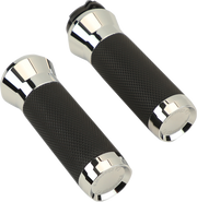 LA CHOPPERS Grips - Cable - Chrome LA-7492-01 - PartsOutlet.com.au