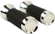 LA CHOPPERS Grips - Cable - Chrome LA-7492-01 - PartsOutlet.com.au