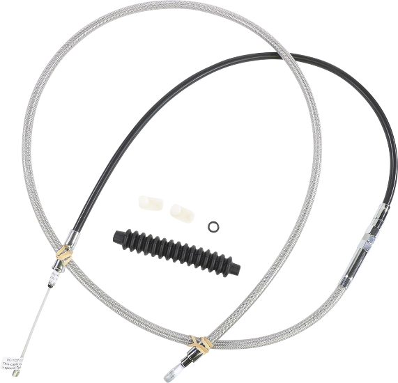 DRAG SPECIALTIES Clutch Cable - Braided - 78" - FL '08-'13 - 5322416HE