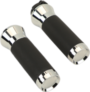 LA CHOPPERS Grips - TBW - Chrome LA-7492-00 - PartsOutlet.com.au