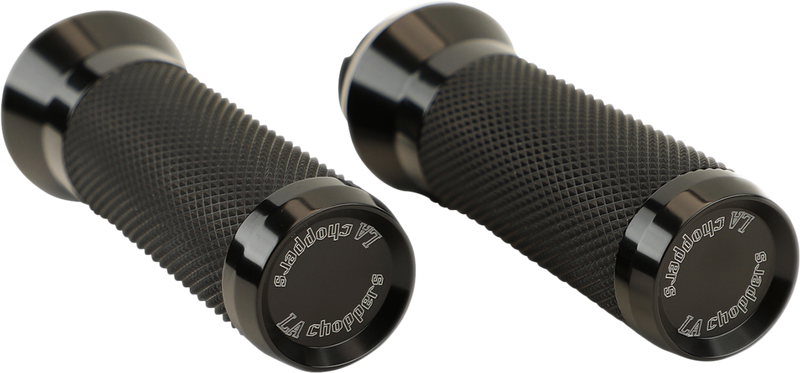 LA CHOPPERS Grips - TBW - Anodized LA-7492-00B - PartsOutlet.com.au