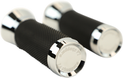 LA CHOPPERS Grips - TBW - Chrome LA-7492-00 - PartsOutlet.com.au