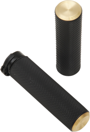 ARLEN NESS KNURLED GRIPS, BRASS - CABLE - 07-332 - PartsOutlet.com.au