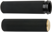 ARLEN NESS KNURLED GRIPS, BRASS - FLY-BY-WIRE (FBW) - 07-334 - PartsOutlet.com.au