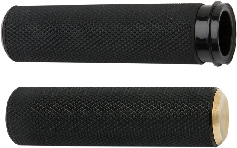 ARLEN NESS KNURLED GRIPS, BRASS - FLY-BY-WIRE (FBW) - 07-334 - PartsOutlet.com.au