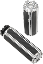 ARLEN NESS 10-GAUGE® COMFORT GRIPS, CHROME - CABLE THOTTLE - 07-114 - PartsOutlet.com.au