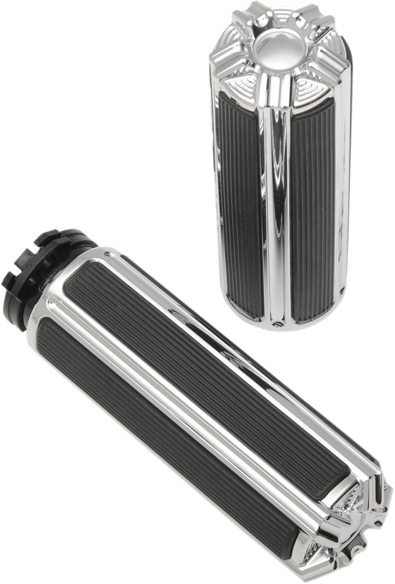 ARLEN NESS 10-GAUGE® COMFORT GRIPS, CHROME - CABLE THOTTLE - 07-114 - PartsOutlet.com.au