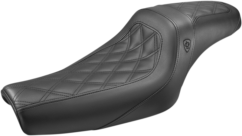 SADDLEMEN Lutzka Seat - +04 XL w/ 3.3 Gallon Tank GL80711DB - PartsOutlet.com.au