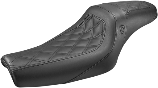 SADDLEMEN Lutzka Seat - +04 XL w/ 3.3 Gallon Tank GL80711DB - PartsOutlet.com.au