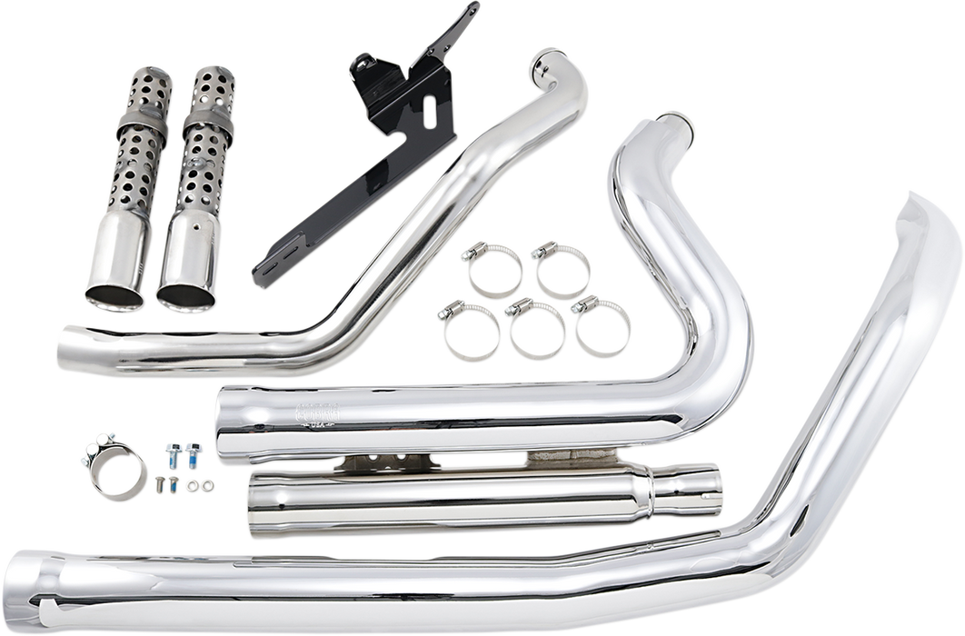 COBRA 909 Exhaust - Chrome - '07-'13 XL 6704 - PartsOutlet.com.au