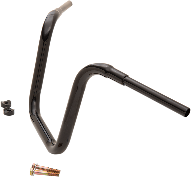 LA CHOPPERS 1 1/2" TREE HUGGER APE HANGER BARS - 13" BLACK HD - LA-7375-13B