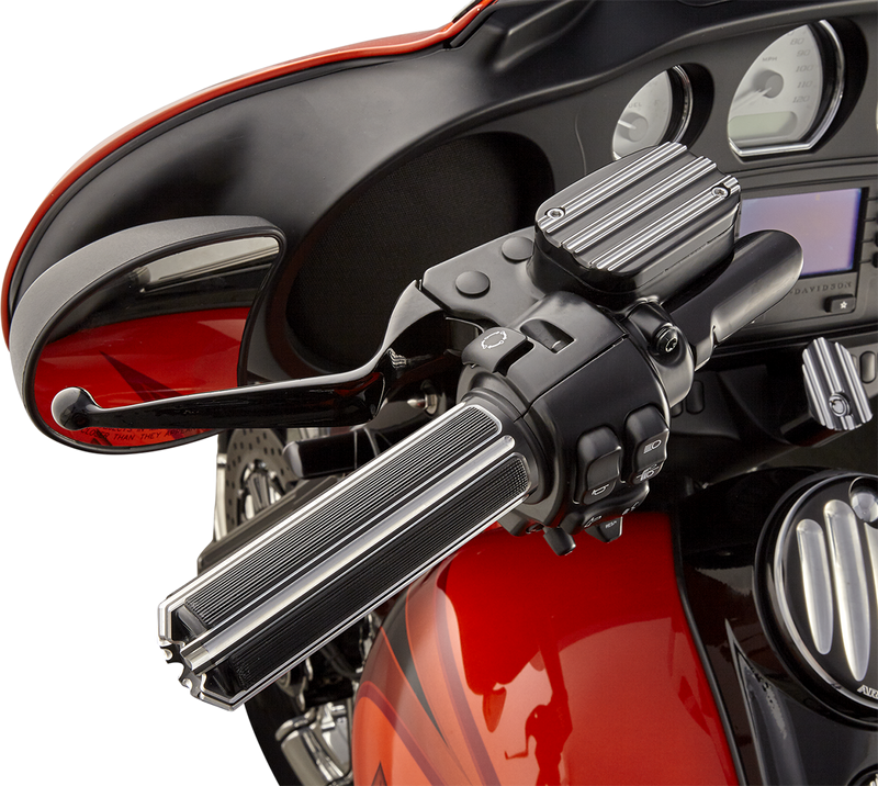 ARLEN NESS 10-GAUGE® COMFORT GRIPS, BLACK - THROTTLE-BY-WIRE (TBW) - 07-129 - PartsOutlet.com.au
