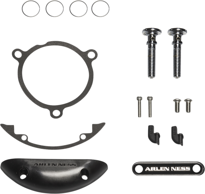 ARLEN NESS REPLACEMENT HARDWARE KITS: INVERTED / METHOD® / CLEAR TEAR™ / SIDEKICK - 17-up M8 MODELS - BLACK - 602-000 - PartsOutlet.com.au