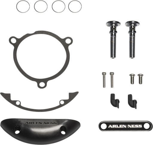 ARLEN NESS REPLACEMENT HARDWARE KITS: INVERTED / METHOD® / CLEAR TEAR™ / SIDEKICK - 17-up M8 MODELS - BLACK - 602-000 - PartsOutlet.com.au