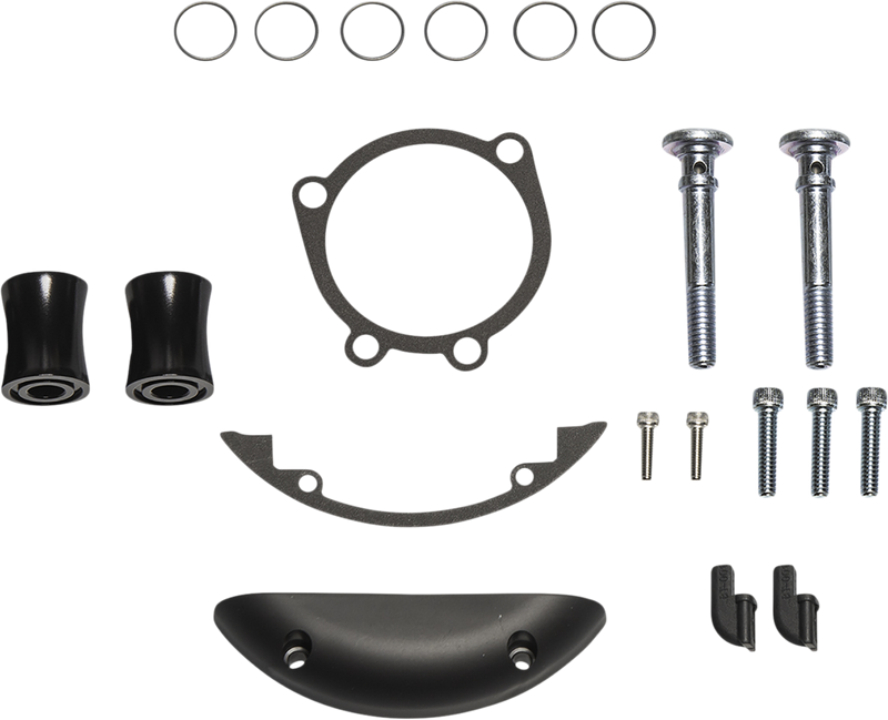ARLEN NESS REPLACEMENT HARDWARE KITS: INVERTED / METHOD® / CLEAR TEAR™ / SIDEKICK - 00-17 TWIN CAM (Exc. FBW & 99-01 FI FLT) - BLACK - 602-002 - PartsOutlet.com.au
